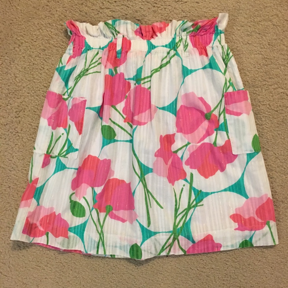 LILLY PULITZER MINI-SKIRT-LIKE NEW-ELASTIC WAIST - Picture 9 of 11